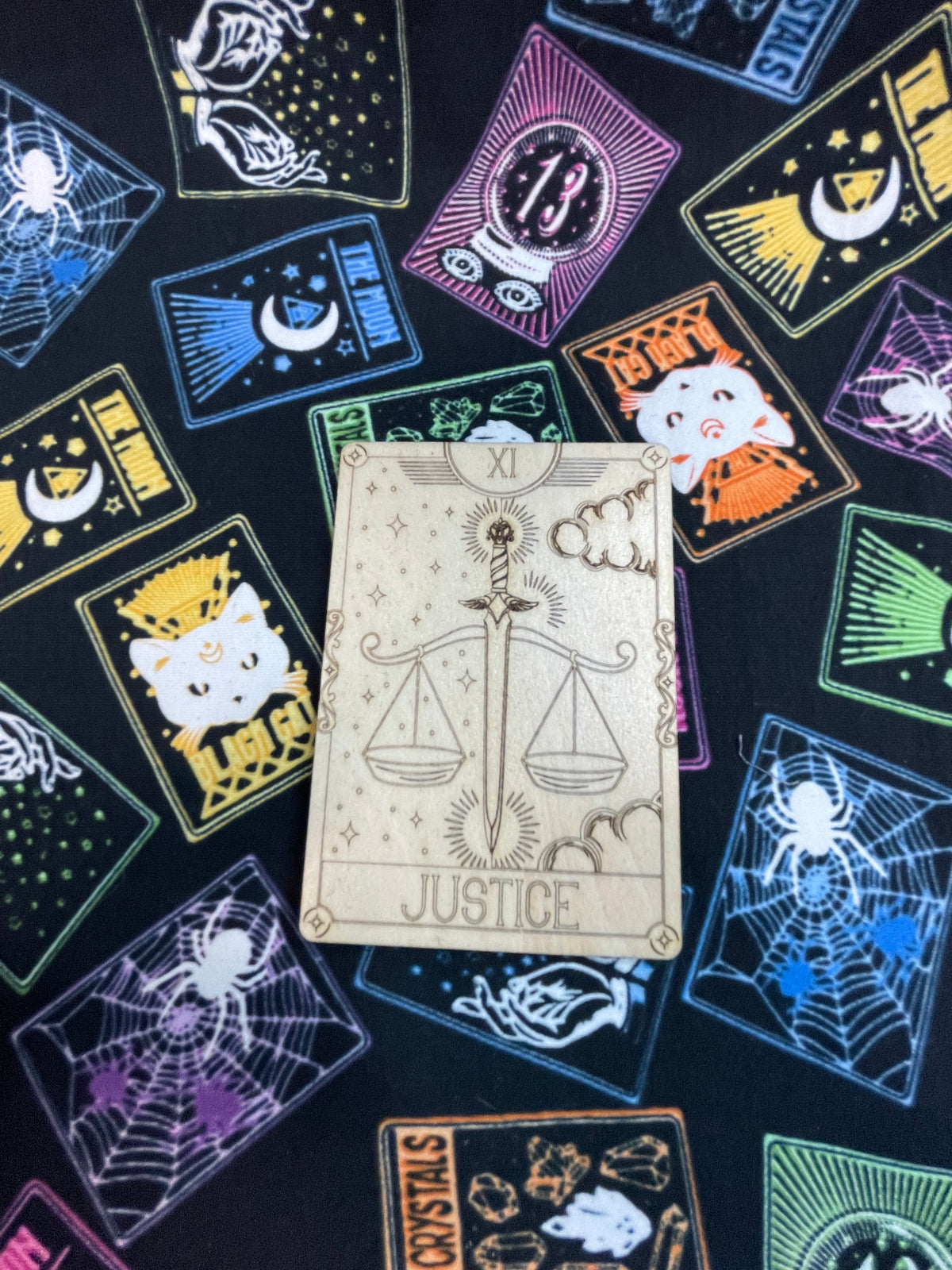 Wooden Tarot Coasters