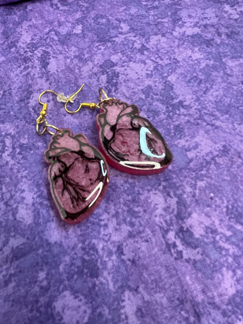 Anatomical Heart Earrings