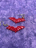 Bat Resin Earrings