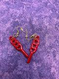 Love Paddle Earrings