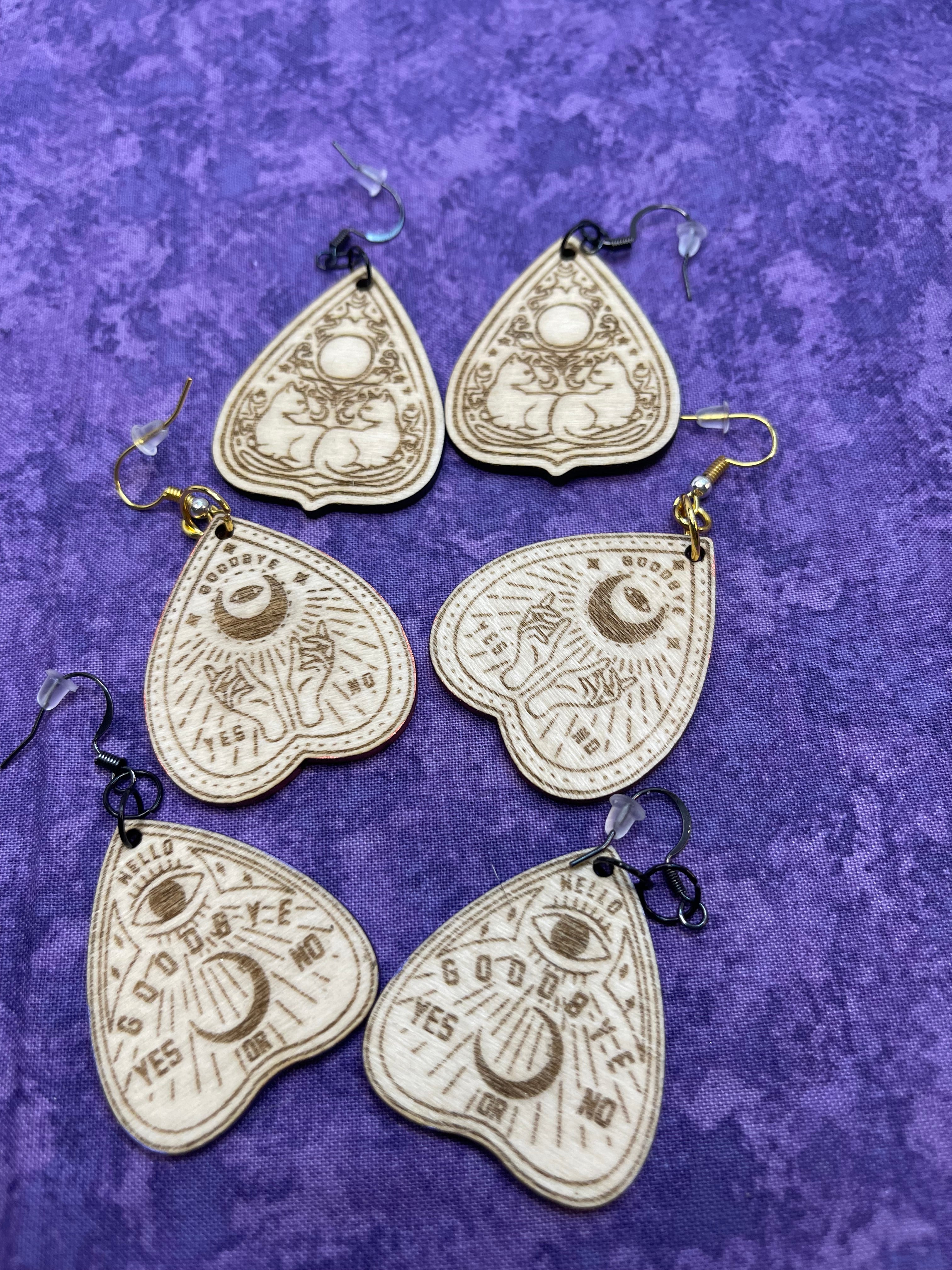 Planchette Earrings