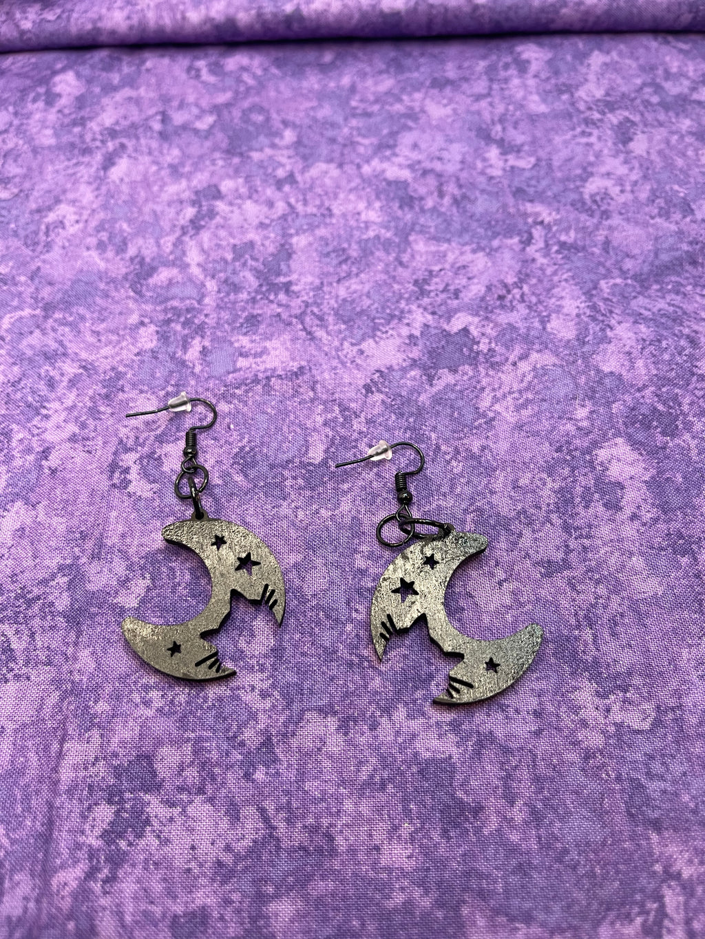 Moon with Cat Cutout