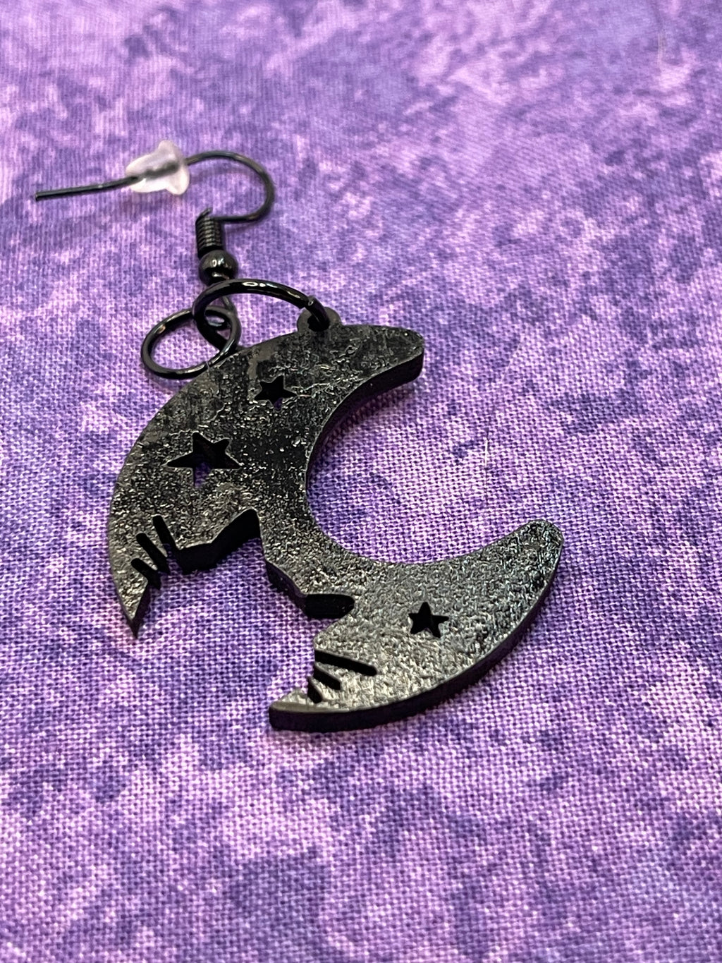 Moon with Cat Cutout