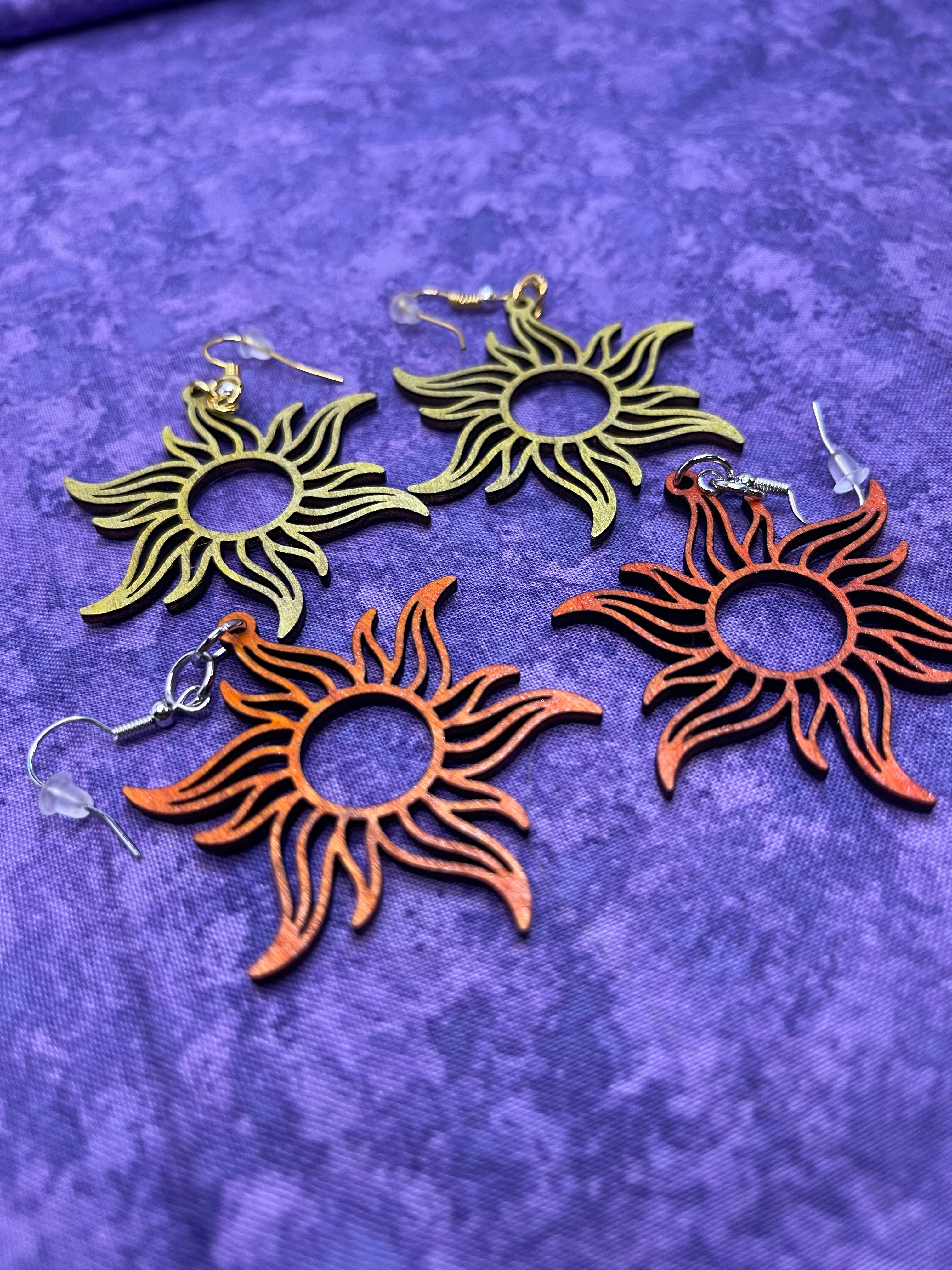 Sun Earrings
