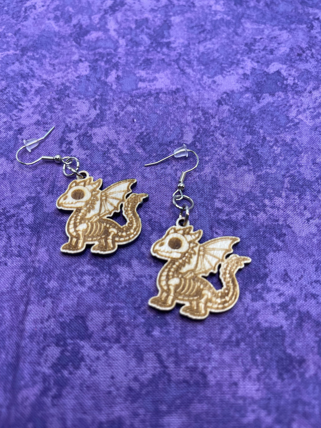 Little Dragon Skelly Earrings