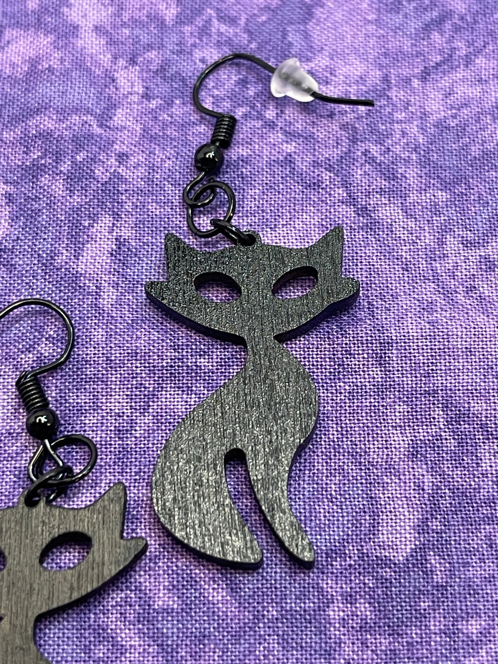 Retro Kitty Earrings