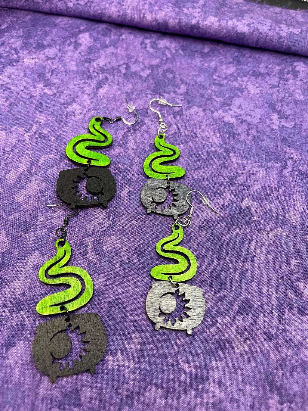 Cauldron Earrings