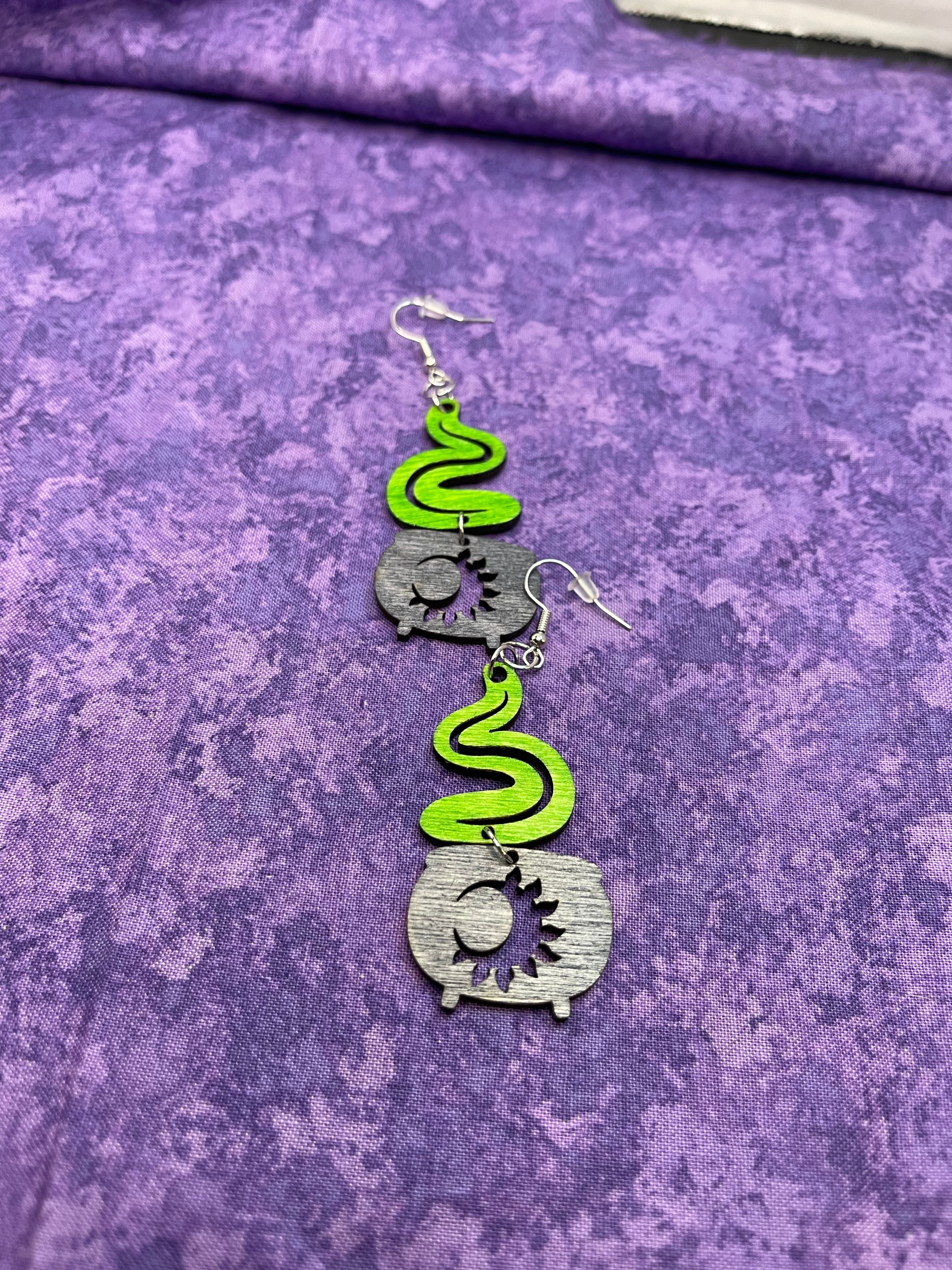 Cauldron Earrings