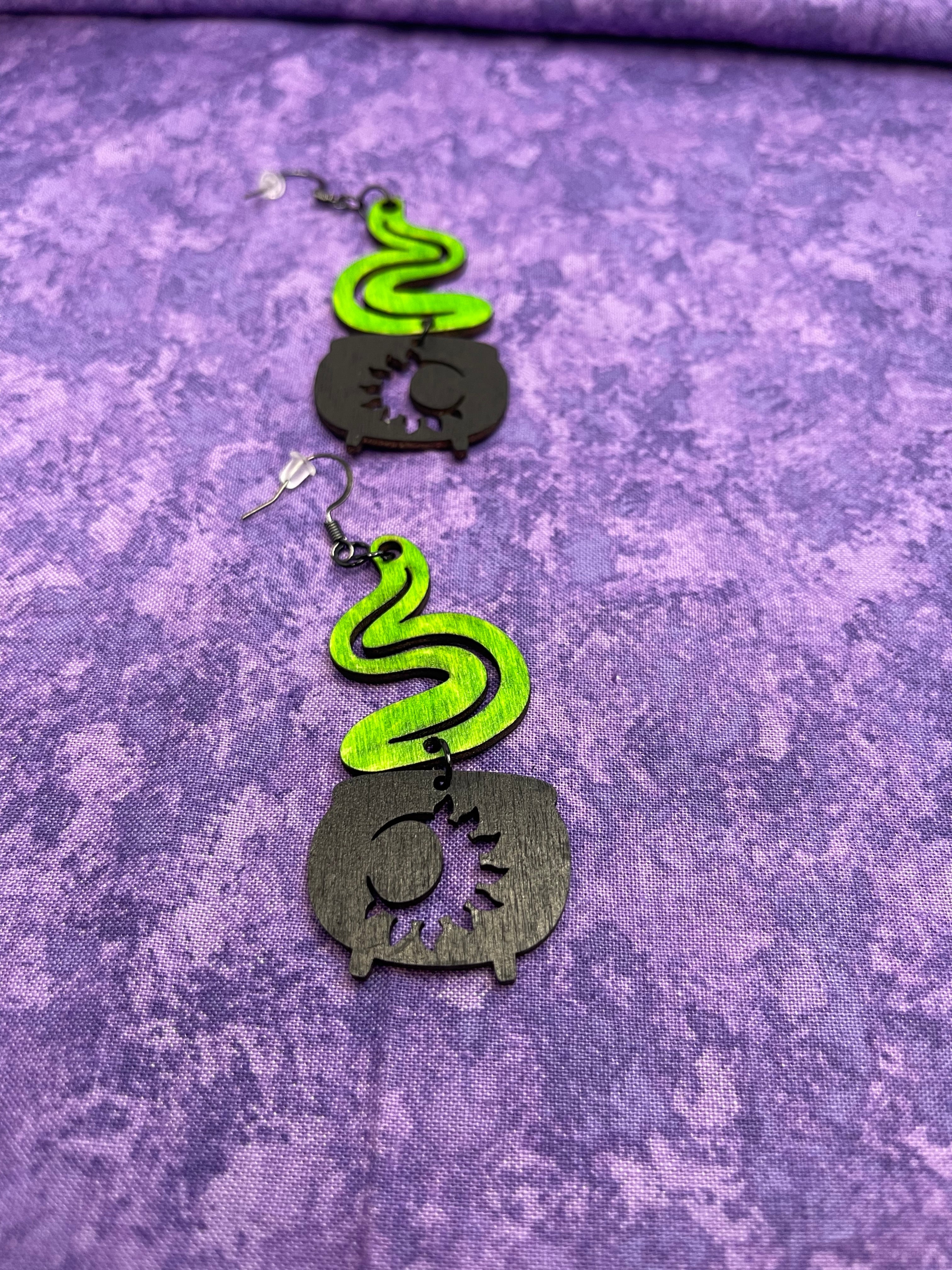 Cauldron Earrings