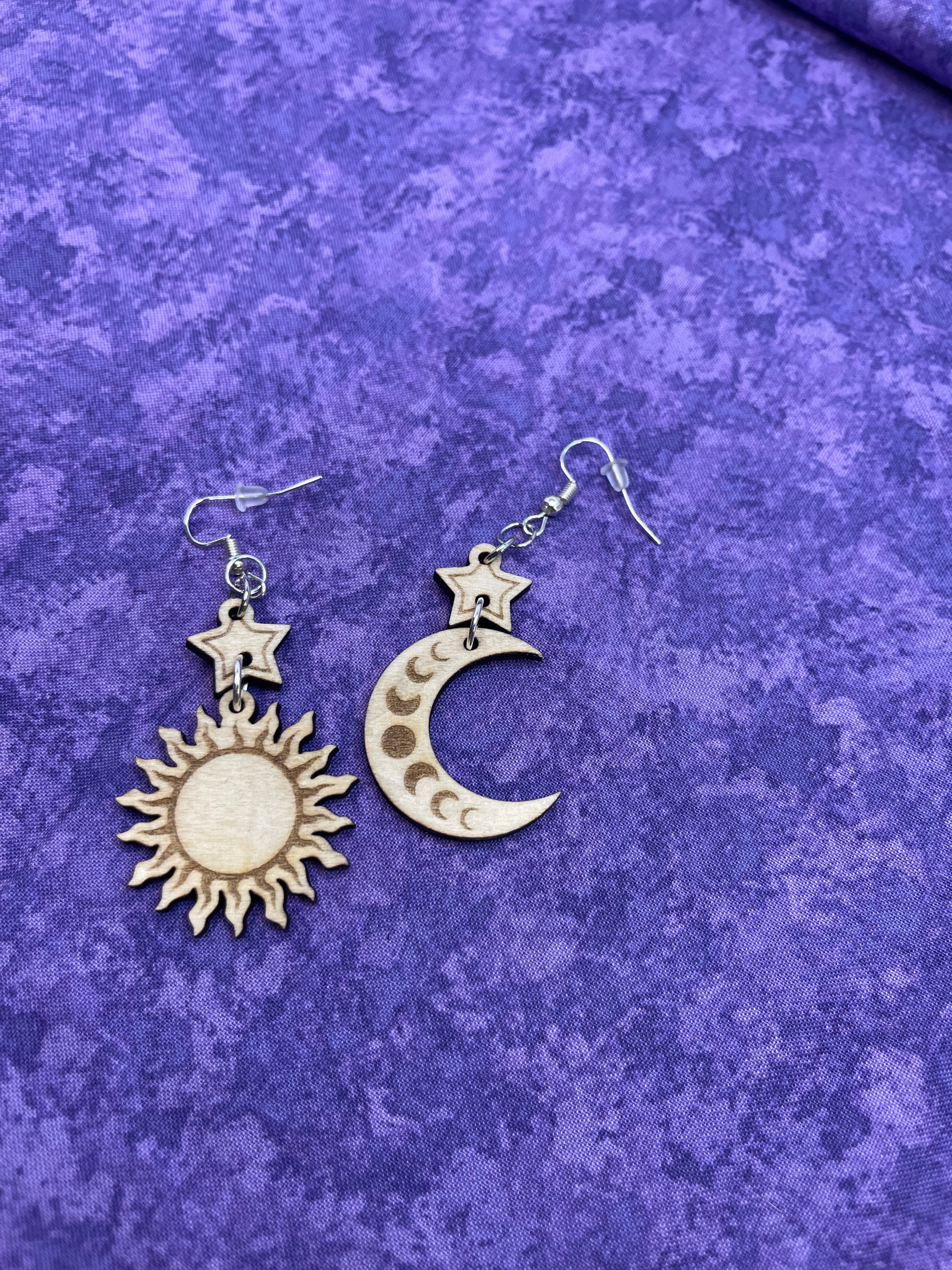 Sun & Moon Earrings
