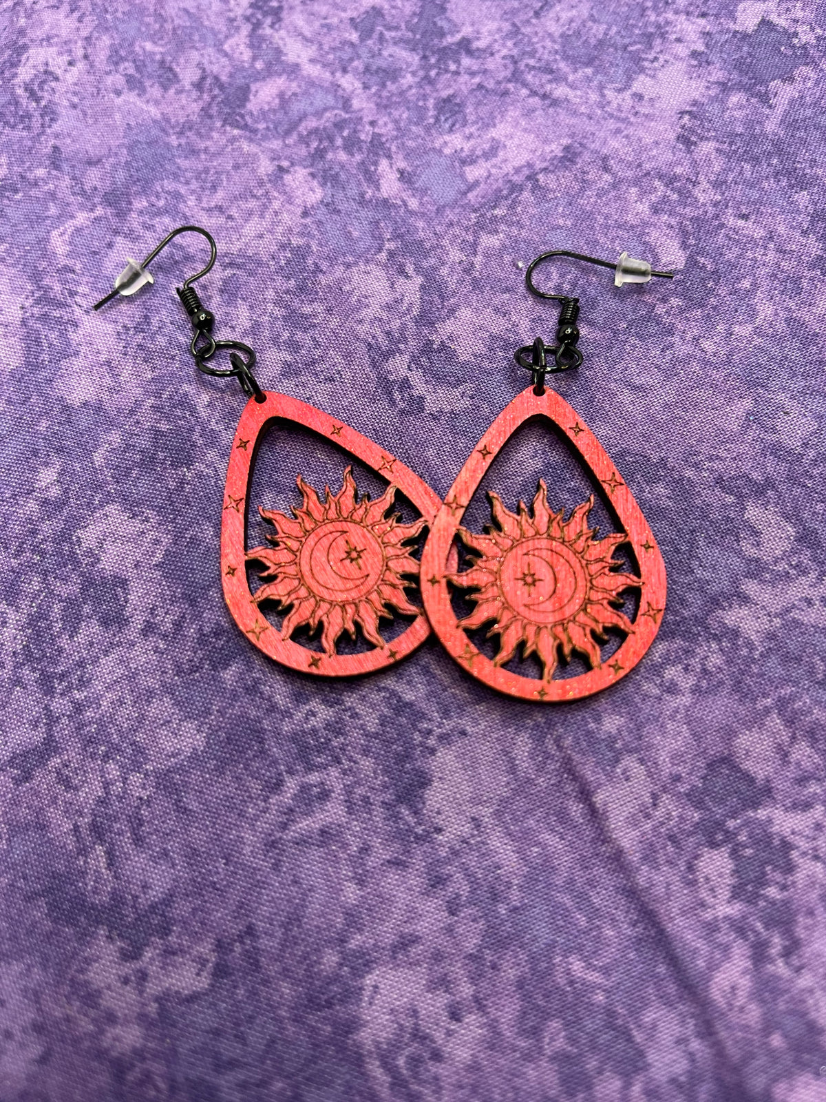 Teardrop Sun Earrings