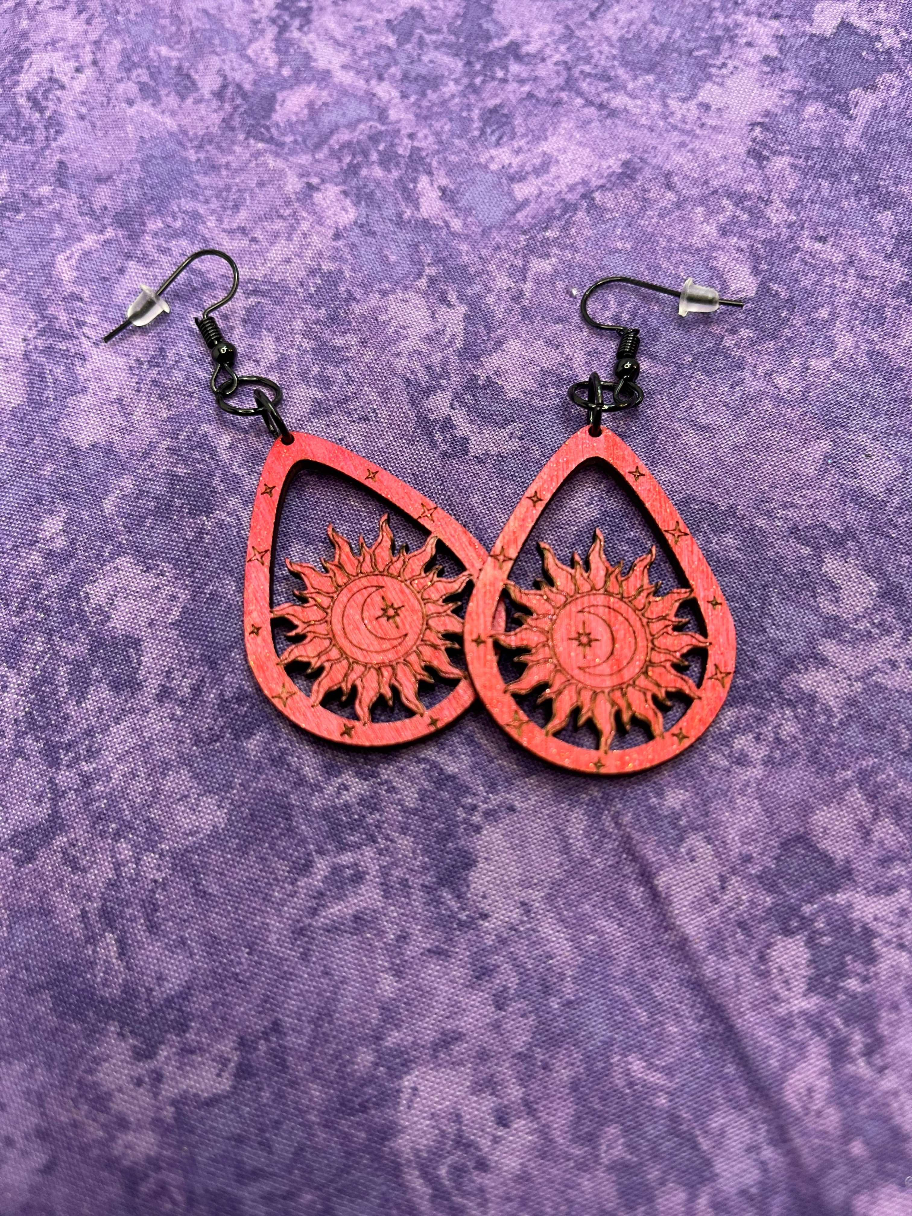 Teardrop Sun Earrings