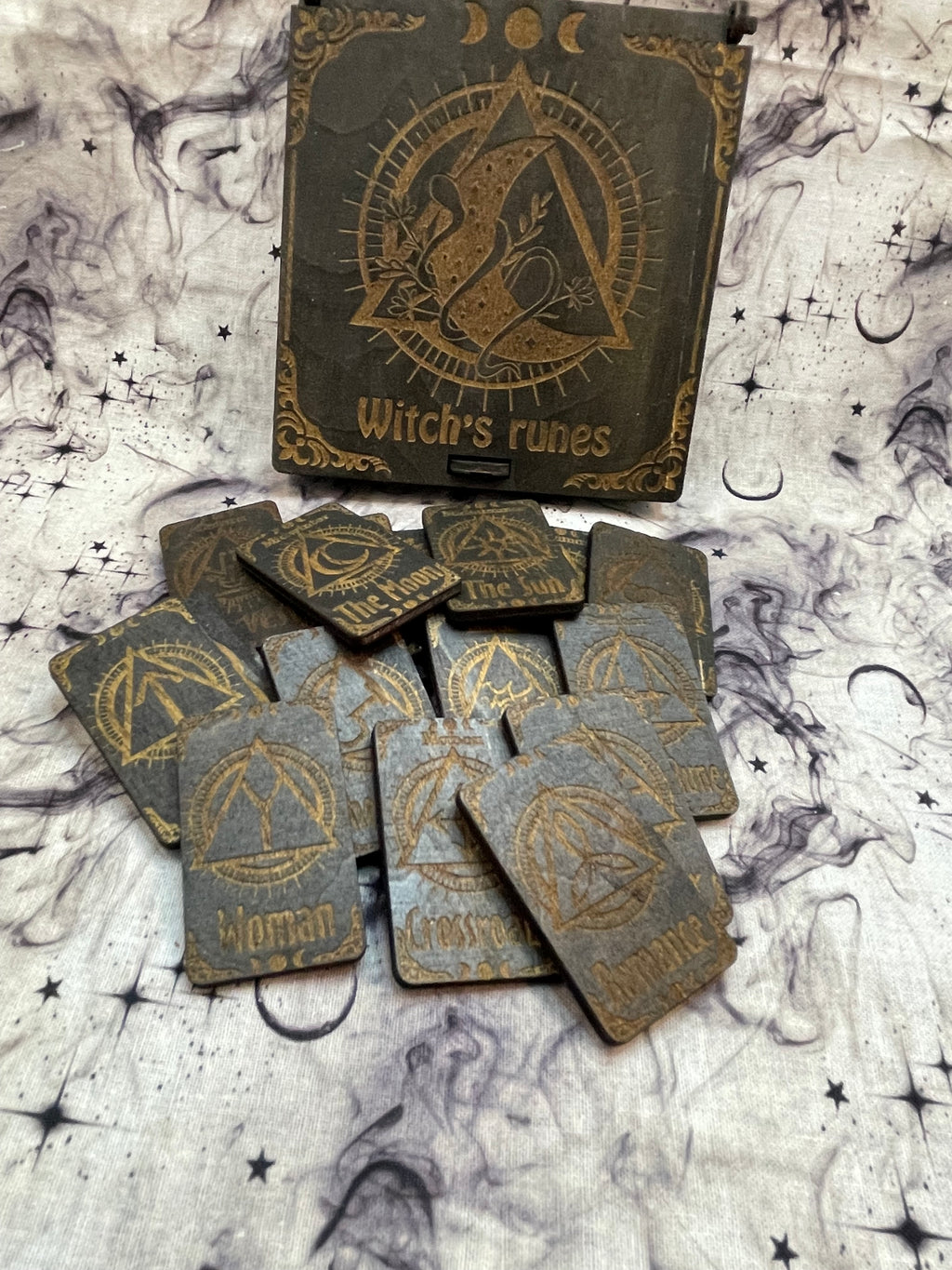 Wooden Witch's Runes
