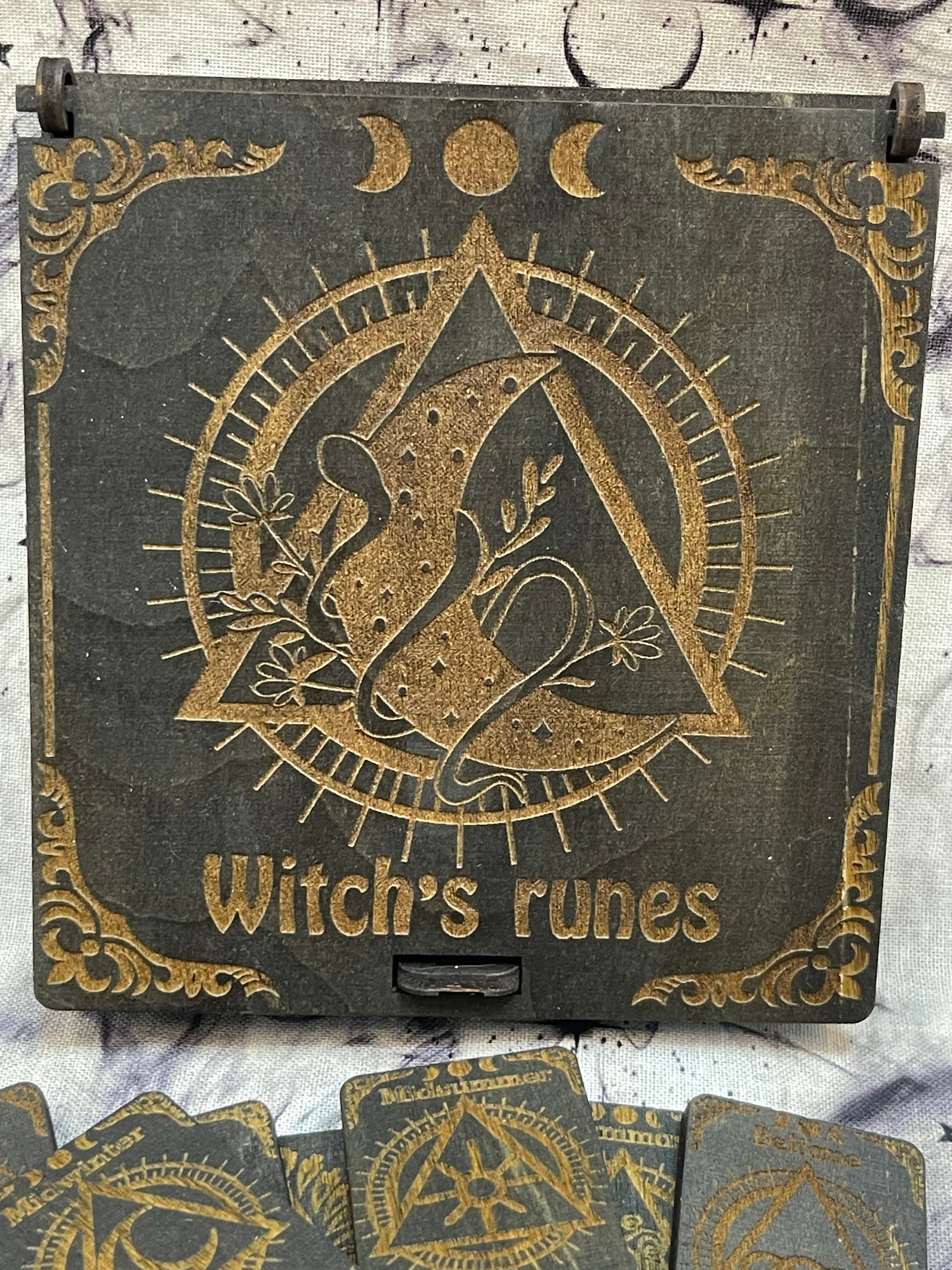 Wooden Witch's Runes