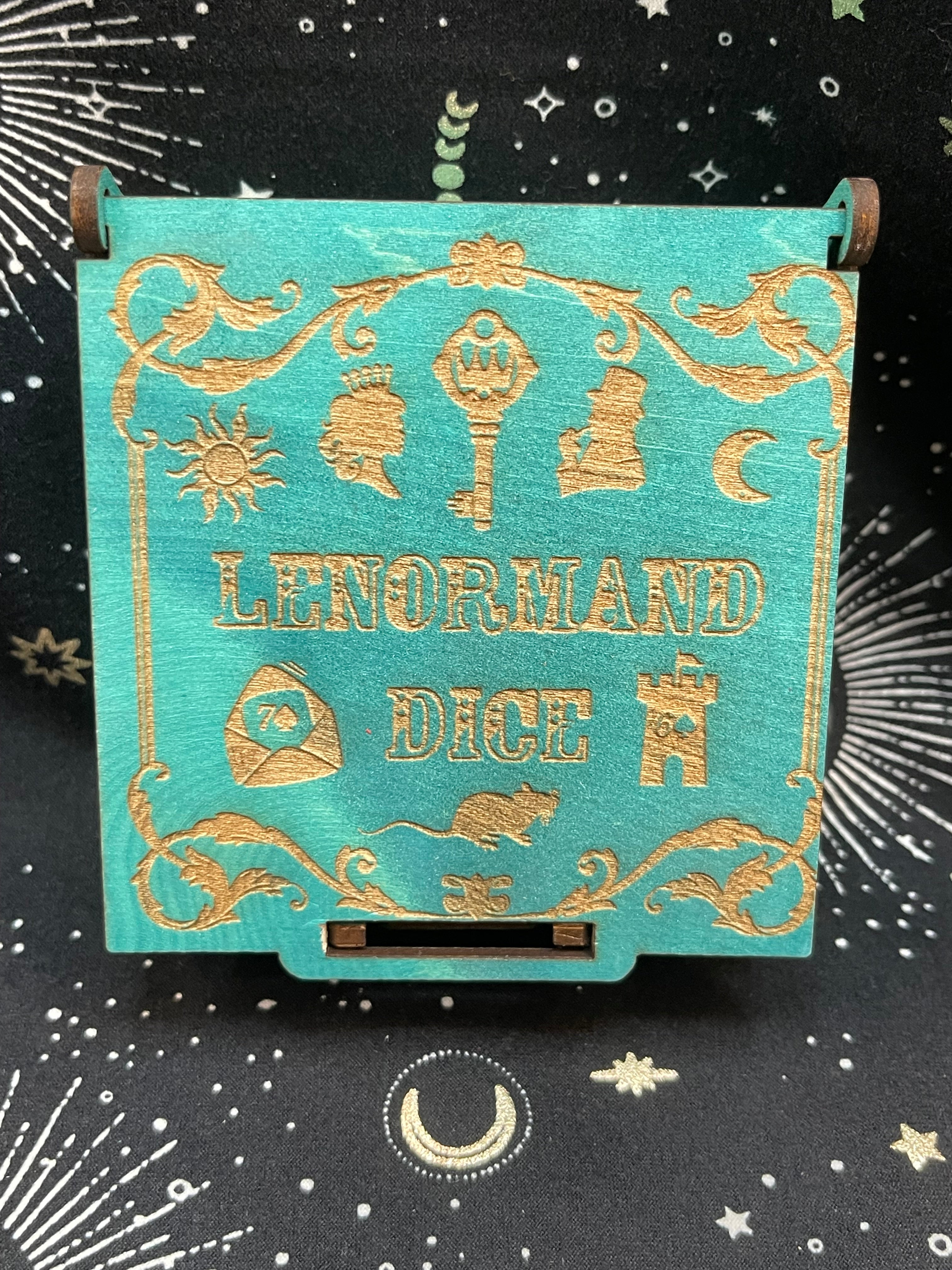 Lenormand Divination Dice With Storage Box