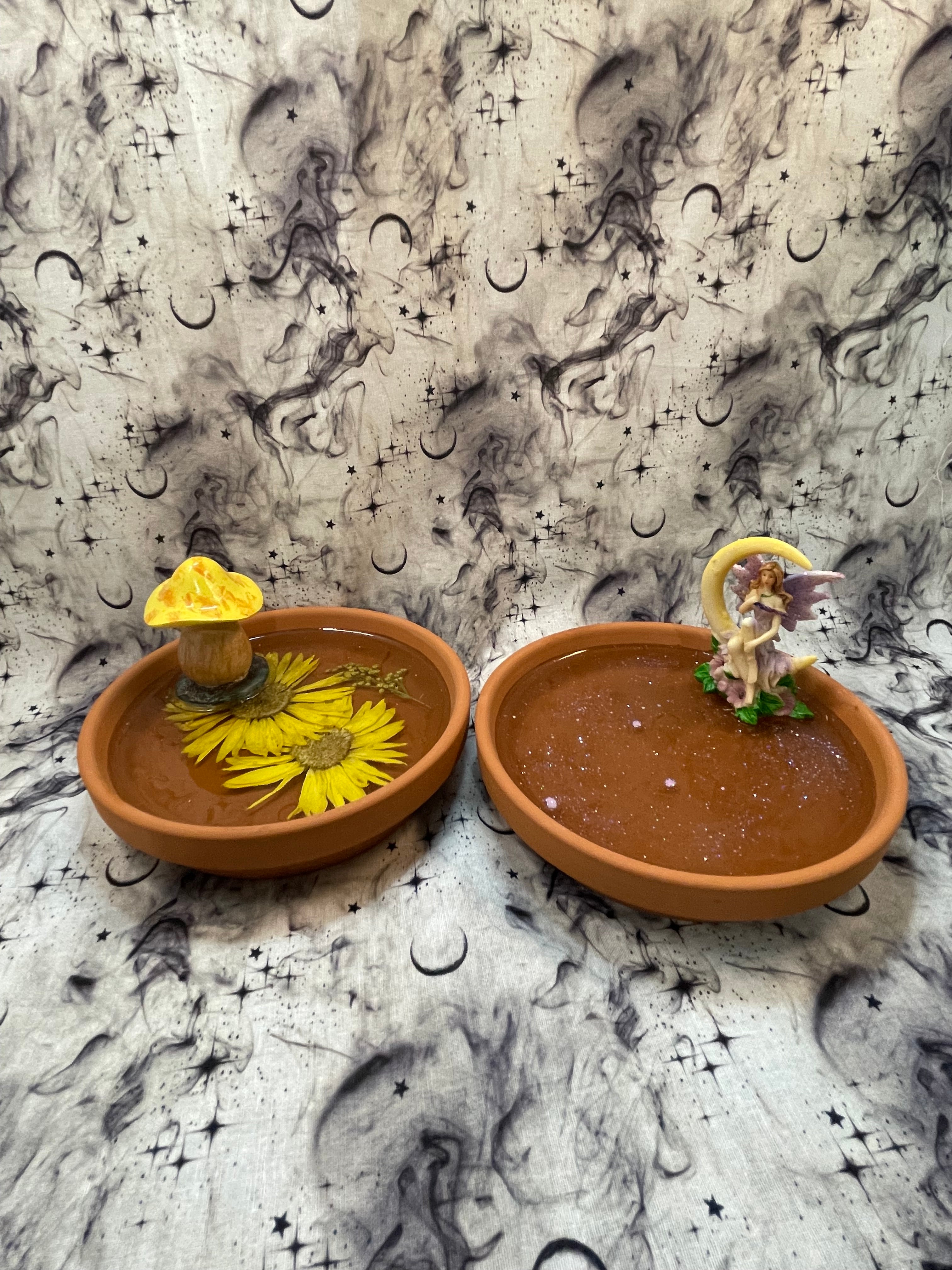 Fairy and Mushroom Tray