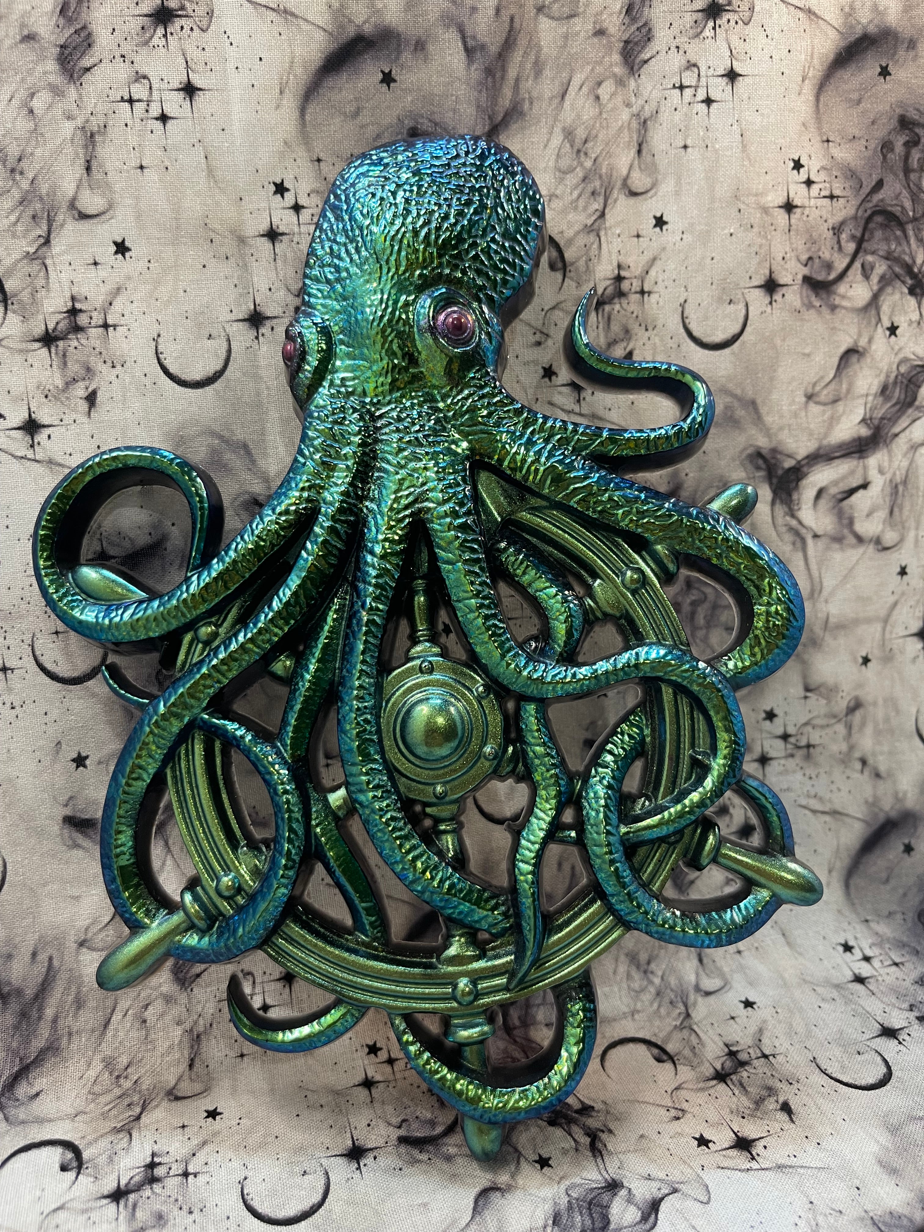 Color Shifting Octopus Decor