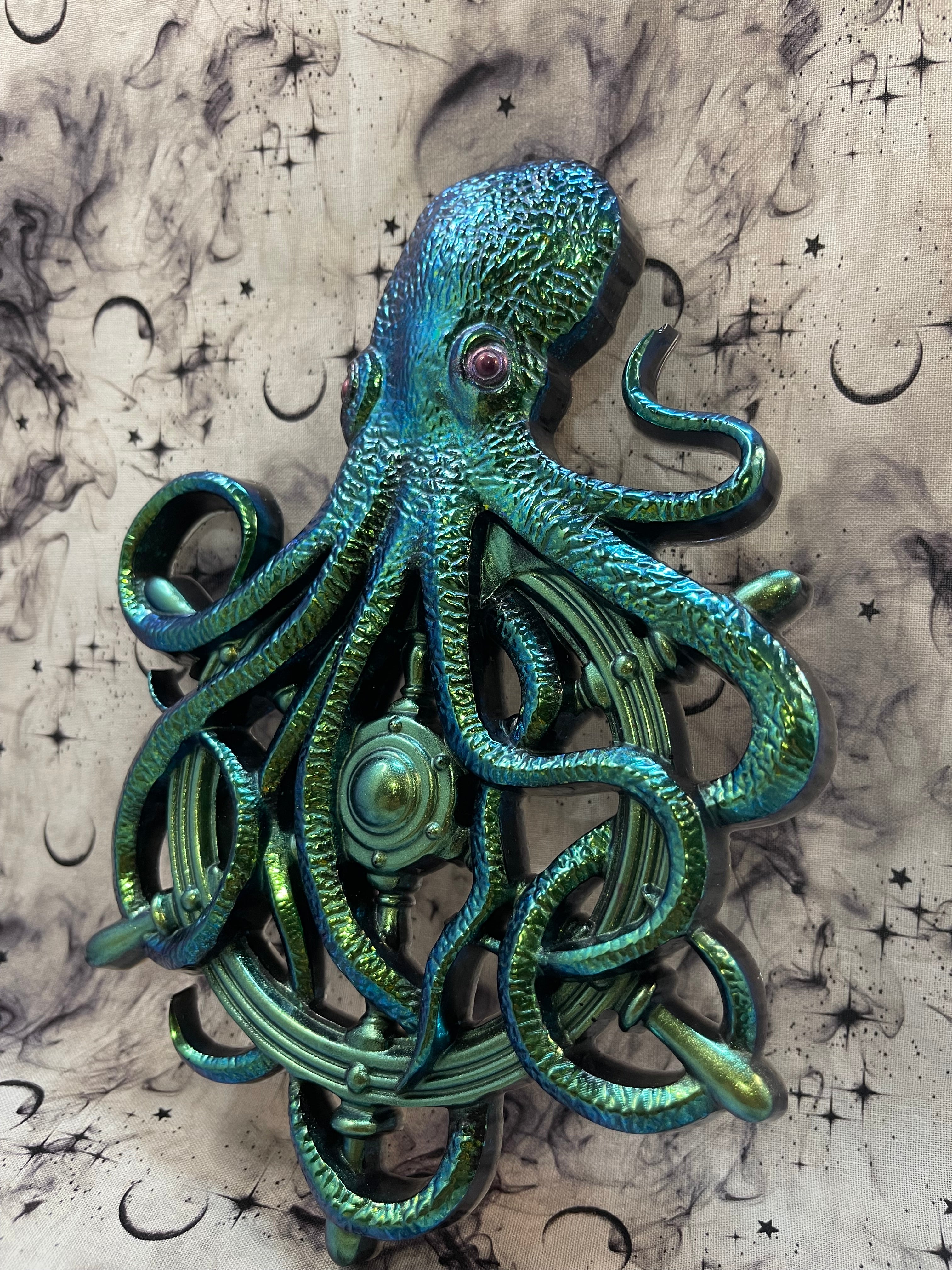 Color Shifting Octopus Decor