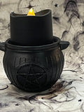 Small Cauldron Candle Holder