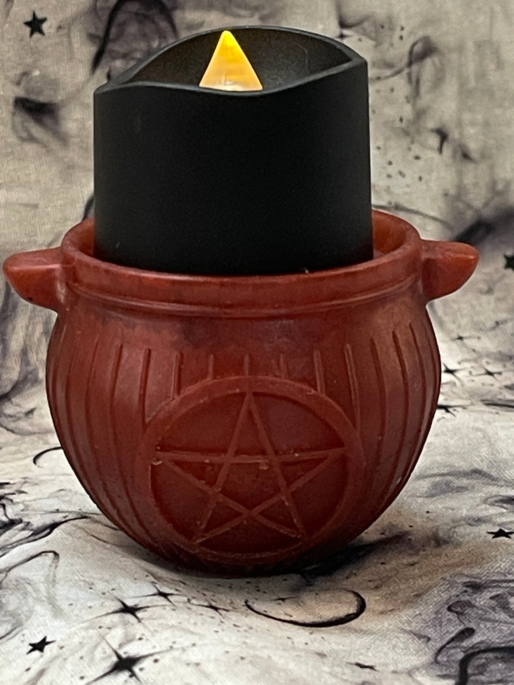 Small Cauldron Candle Holder