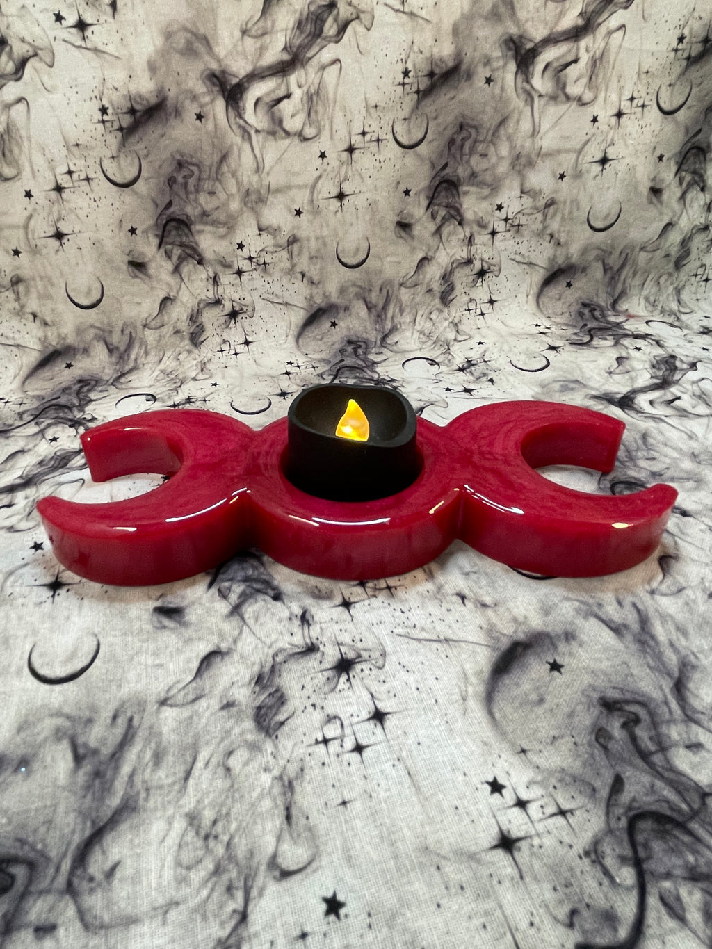Triple Moon Candle Holders