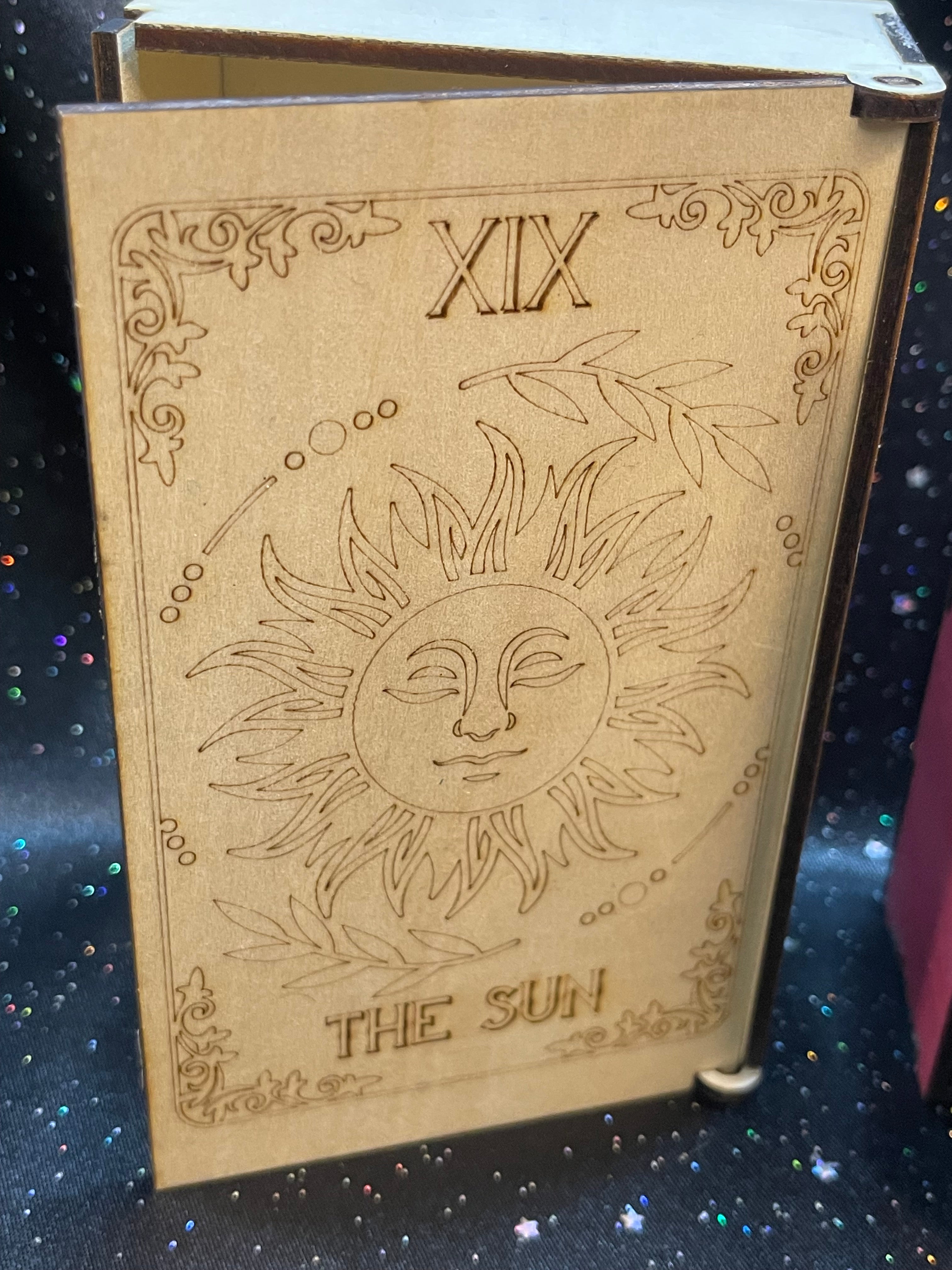 Tarot/Oracle Card Storage Box