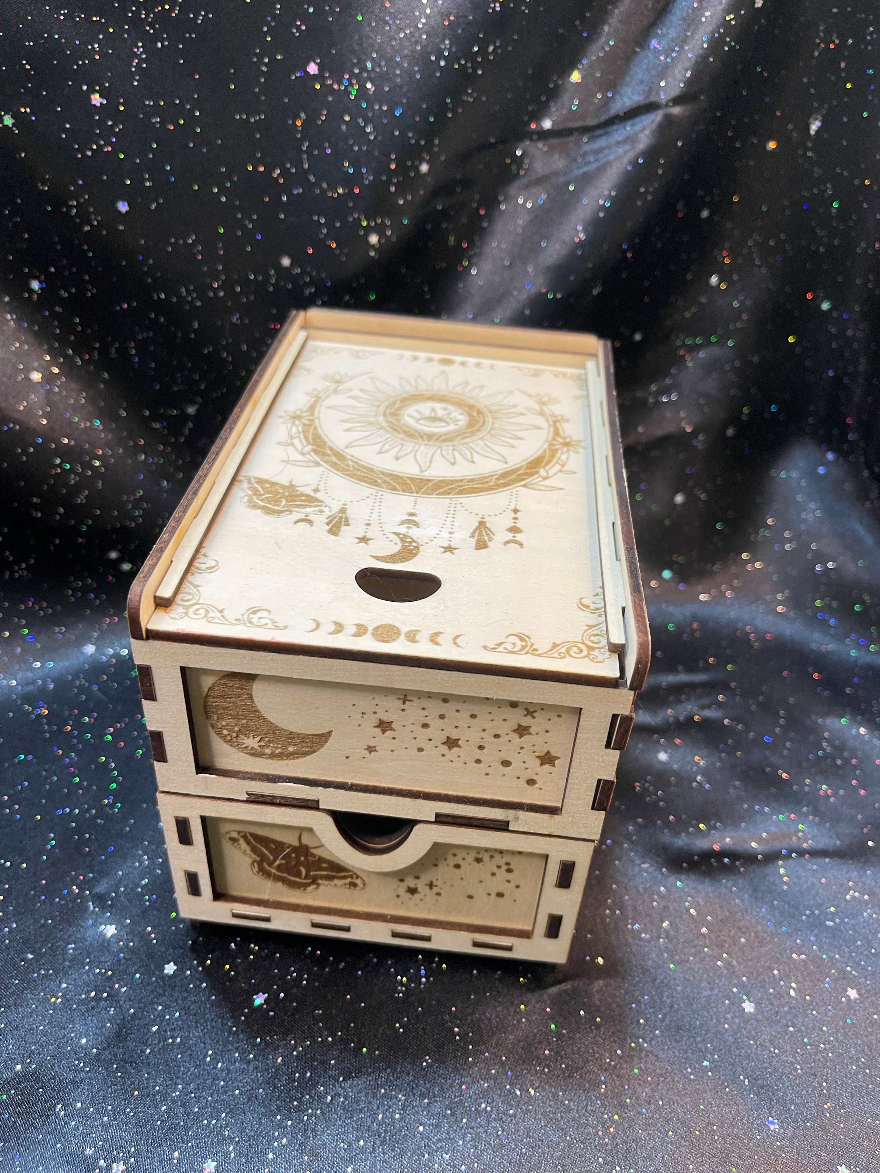 Double Tarot/Oracle Storage Box