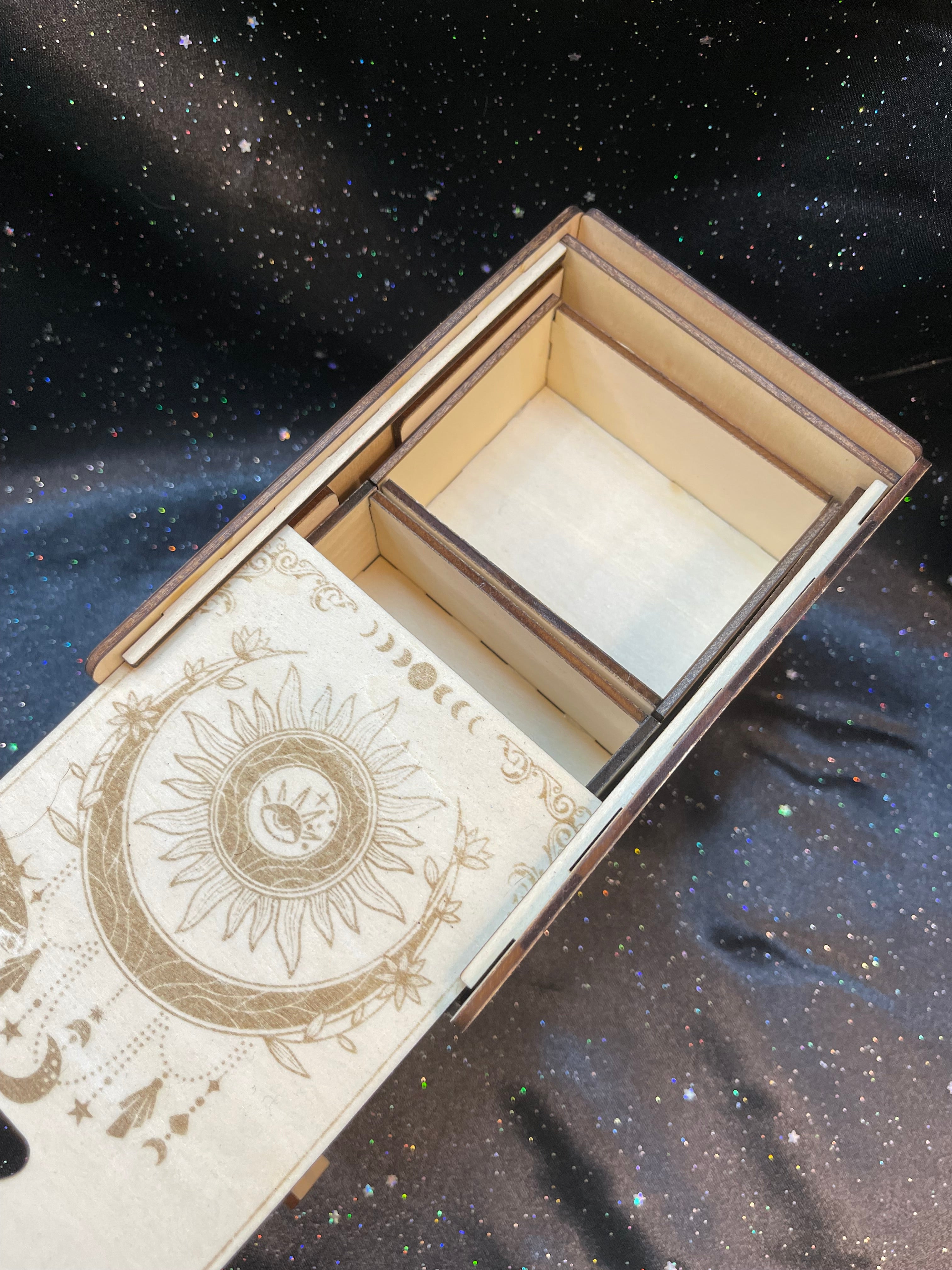 Double Tarot/Oracle Storage Box