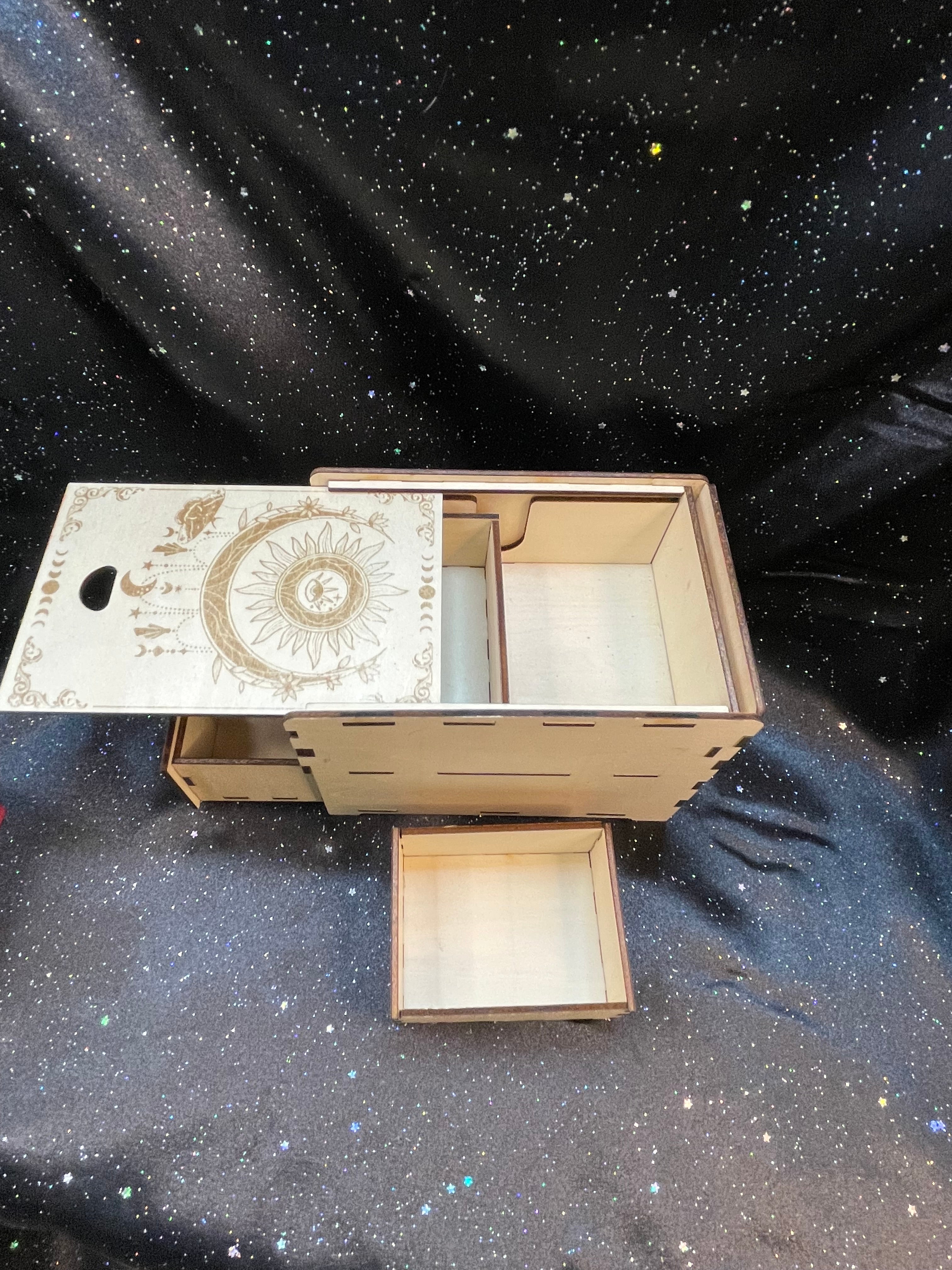 Double Tarot/Oracle Storage Box
