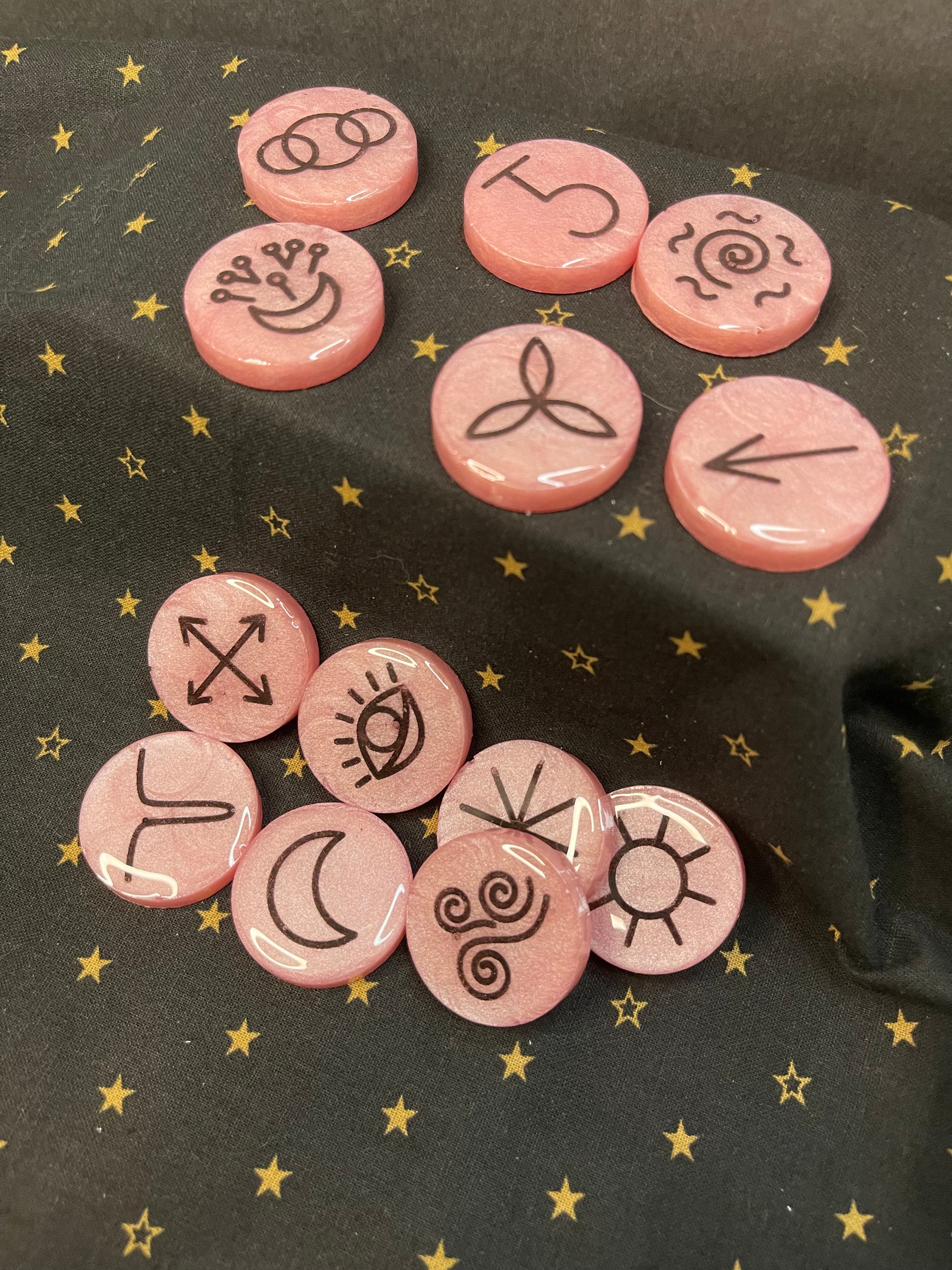 Witch's Runes - Resin