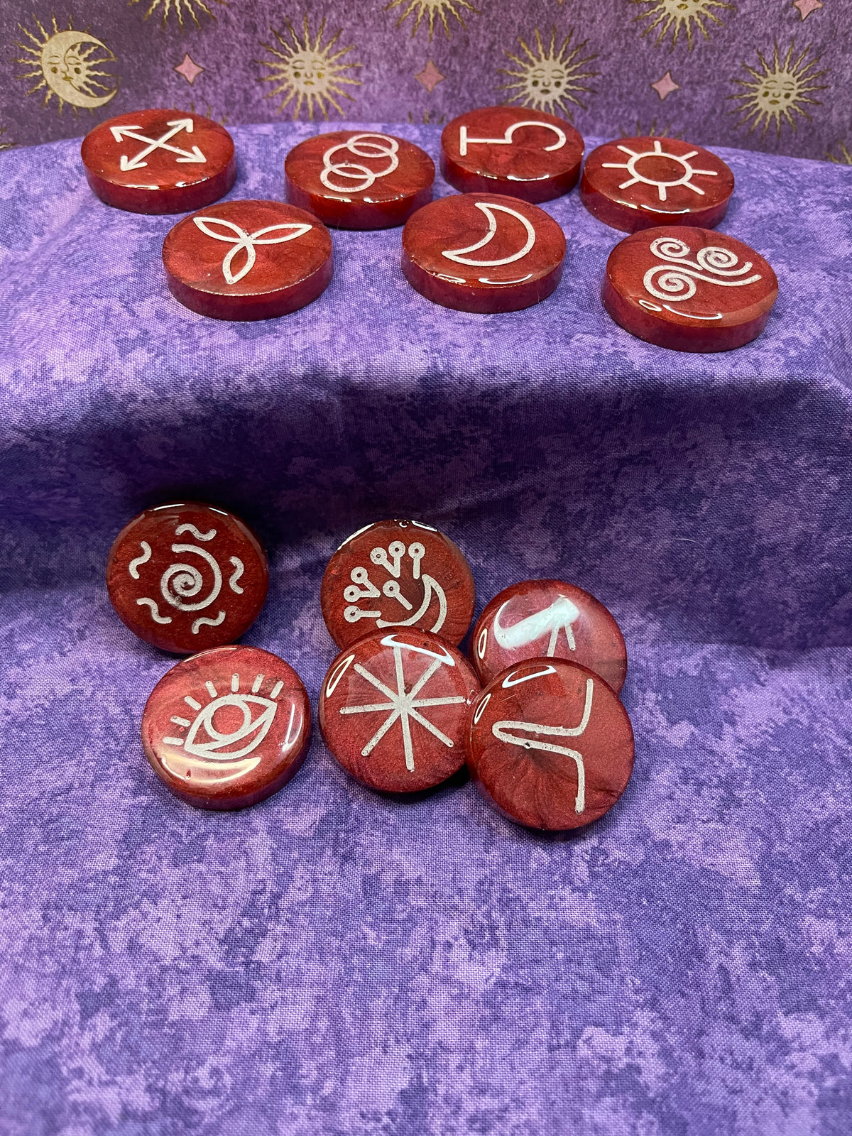 Queen Rune Witch's Runes - Resin – Evil Queen Enchantments
