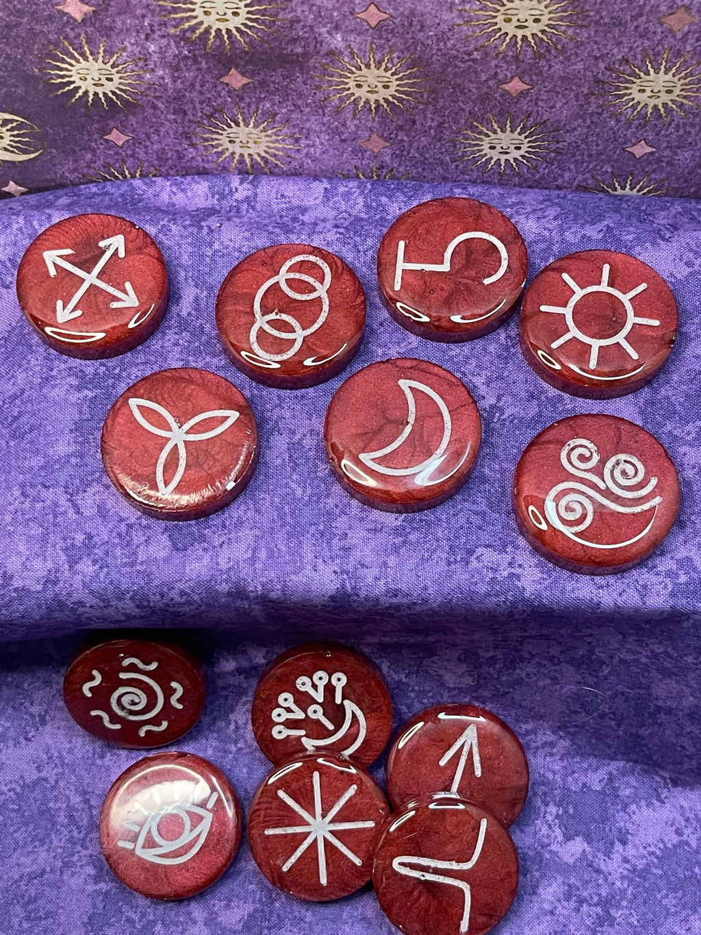 Queen Rune Witch's Runes - Resin – Evil Queen Enchantments