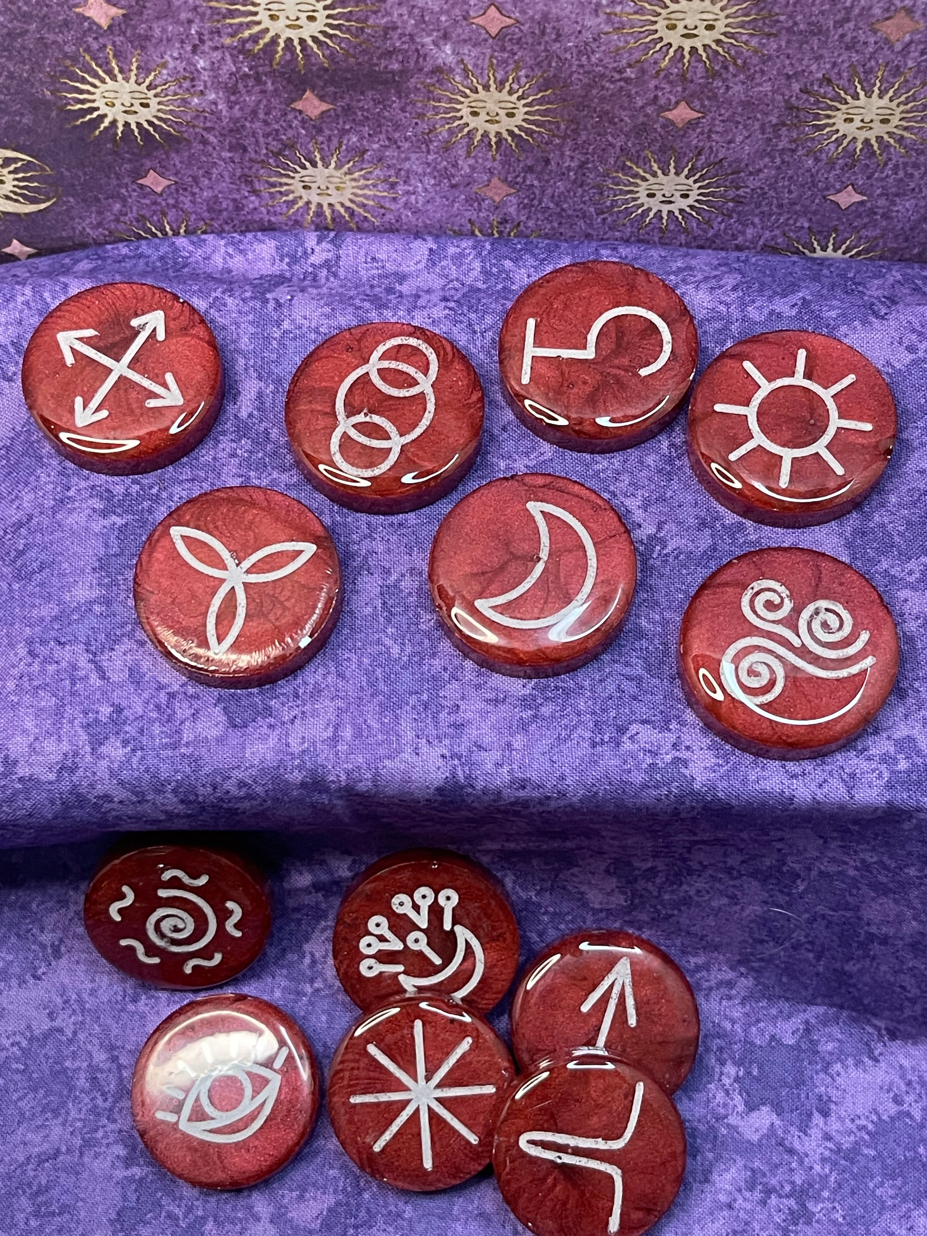 Witch's Runes - Resin