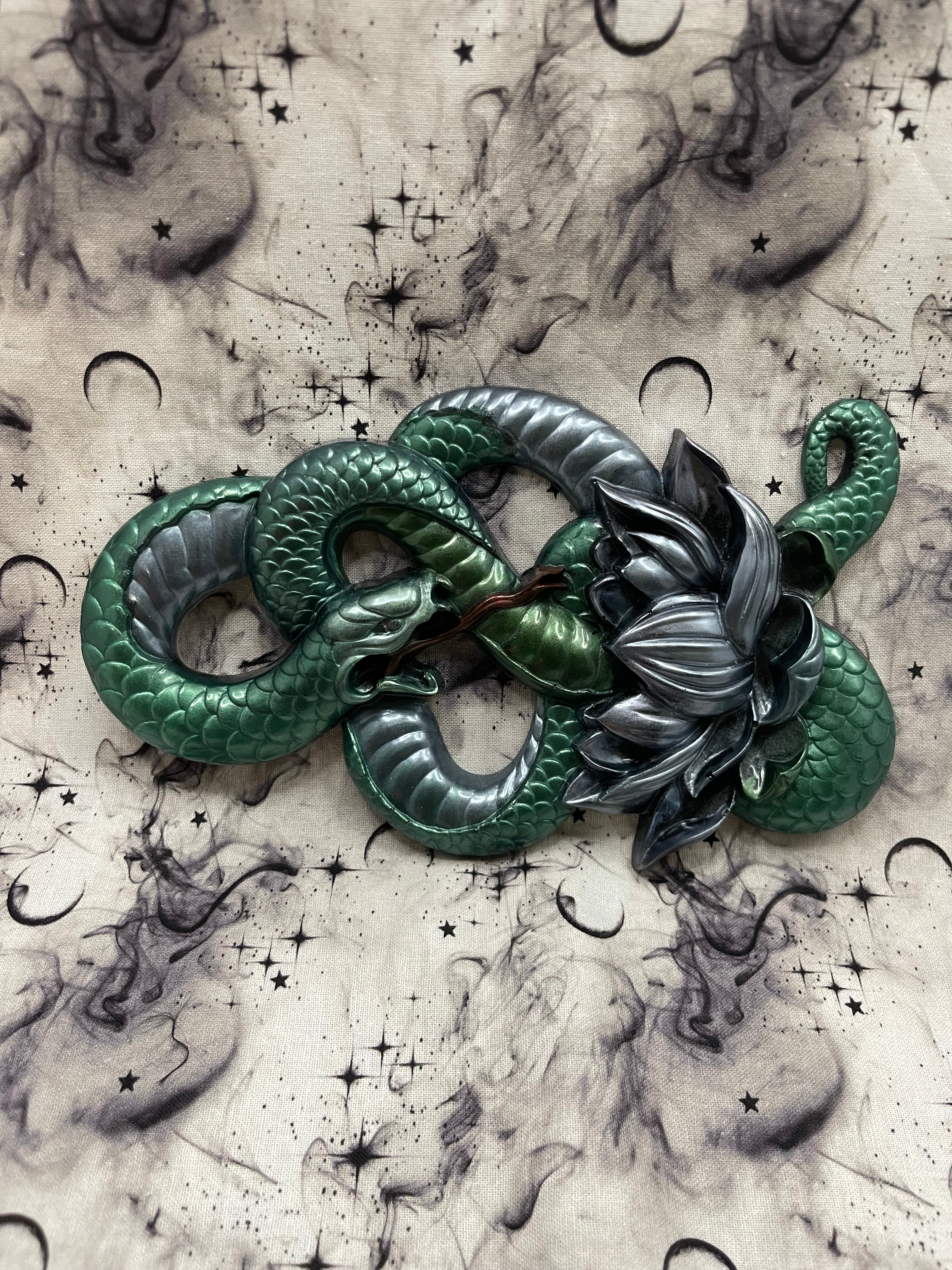 Resin Snake Wall Art