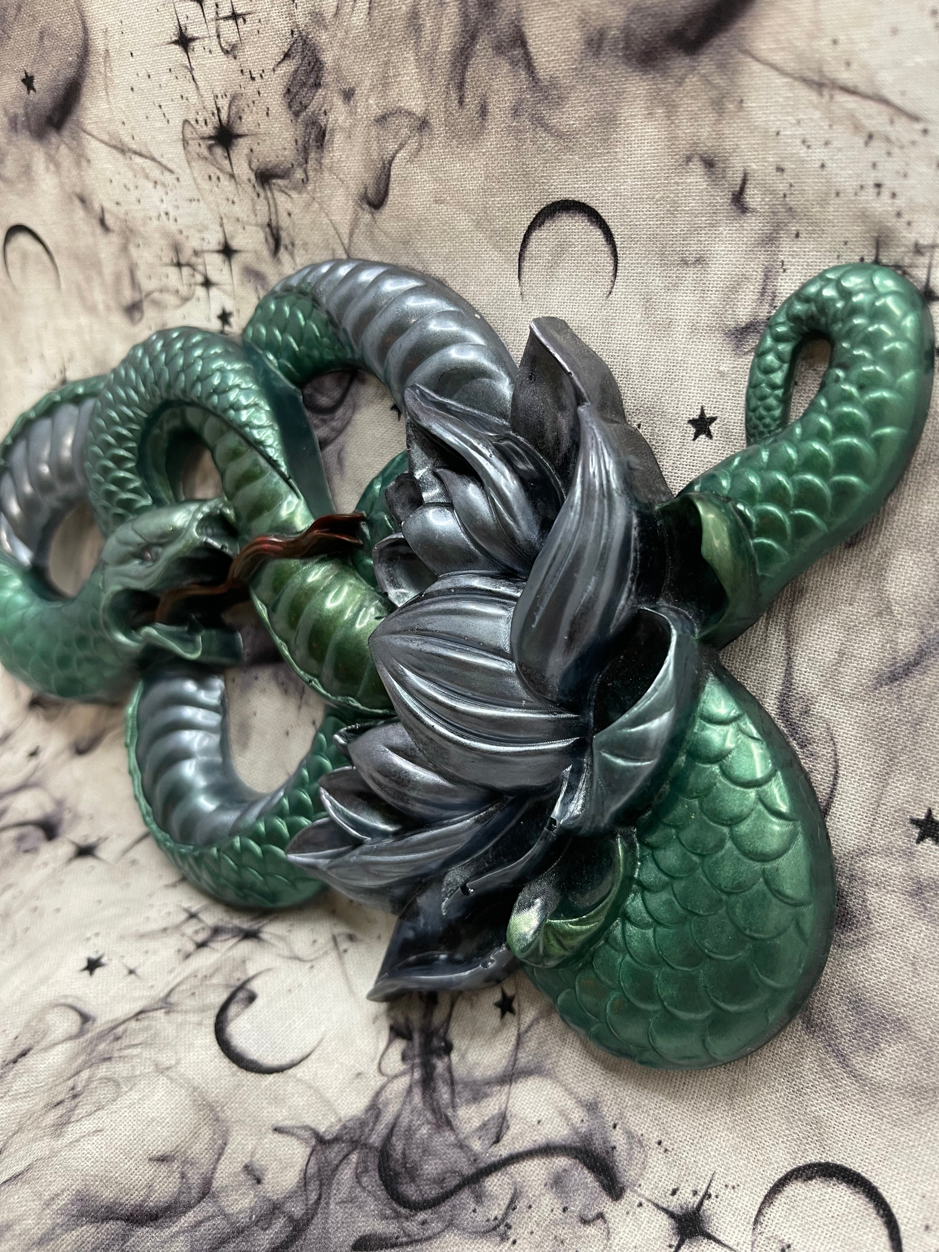 Resin Snake Wall Art