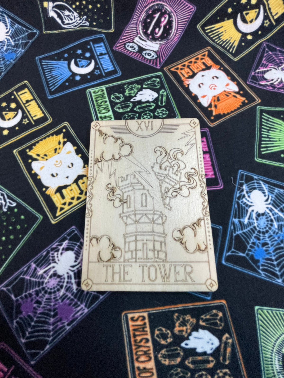 Wooden Tarot Coasters