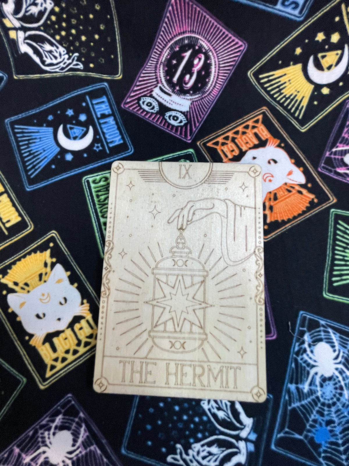Wooden Tarot Coasters