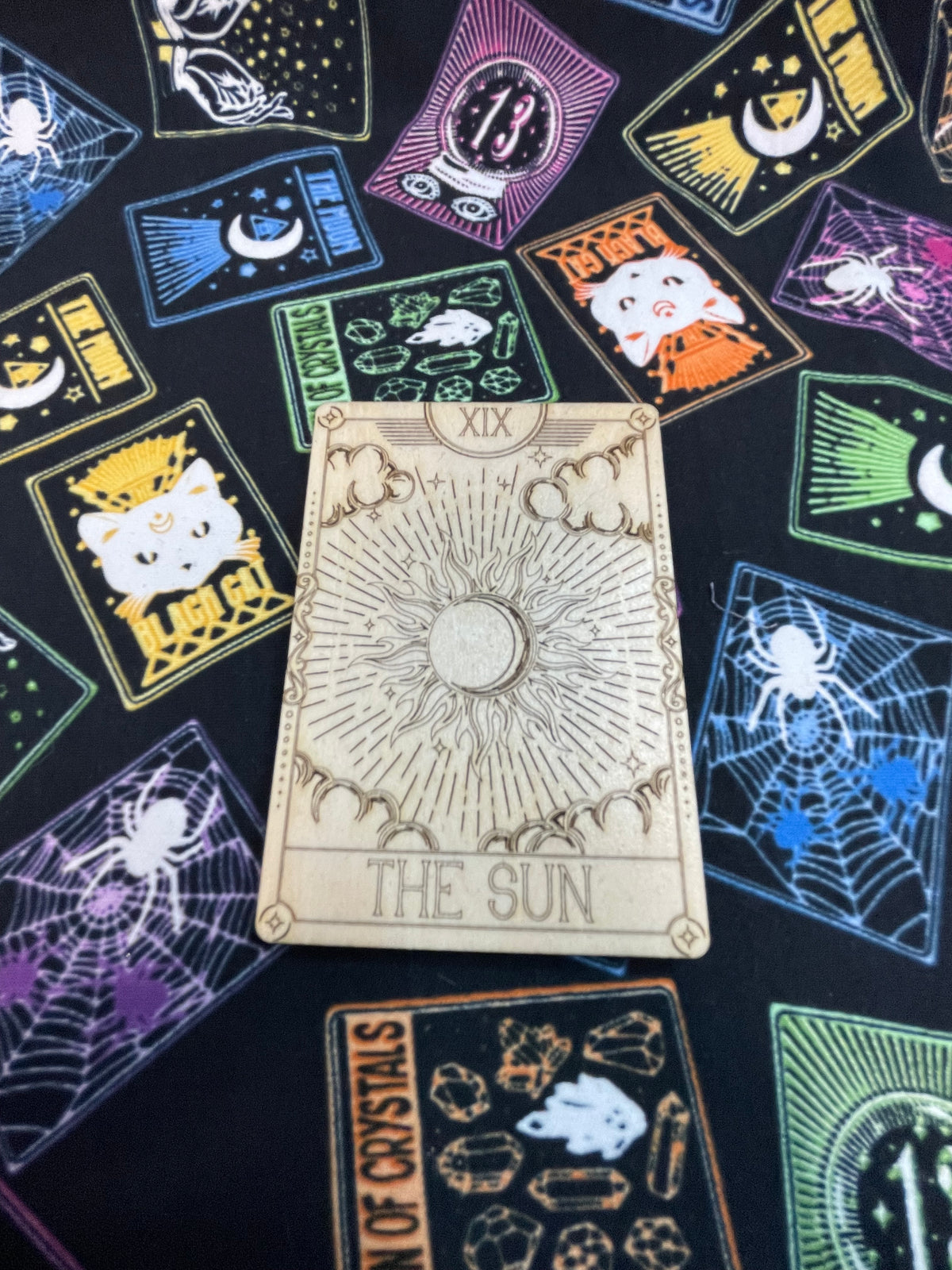 Wooden Tarot Coasters