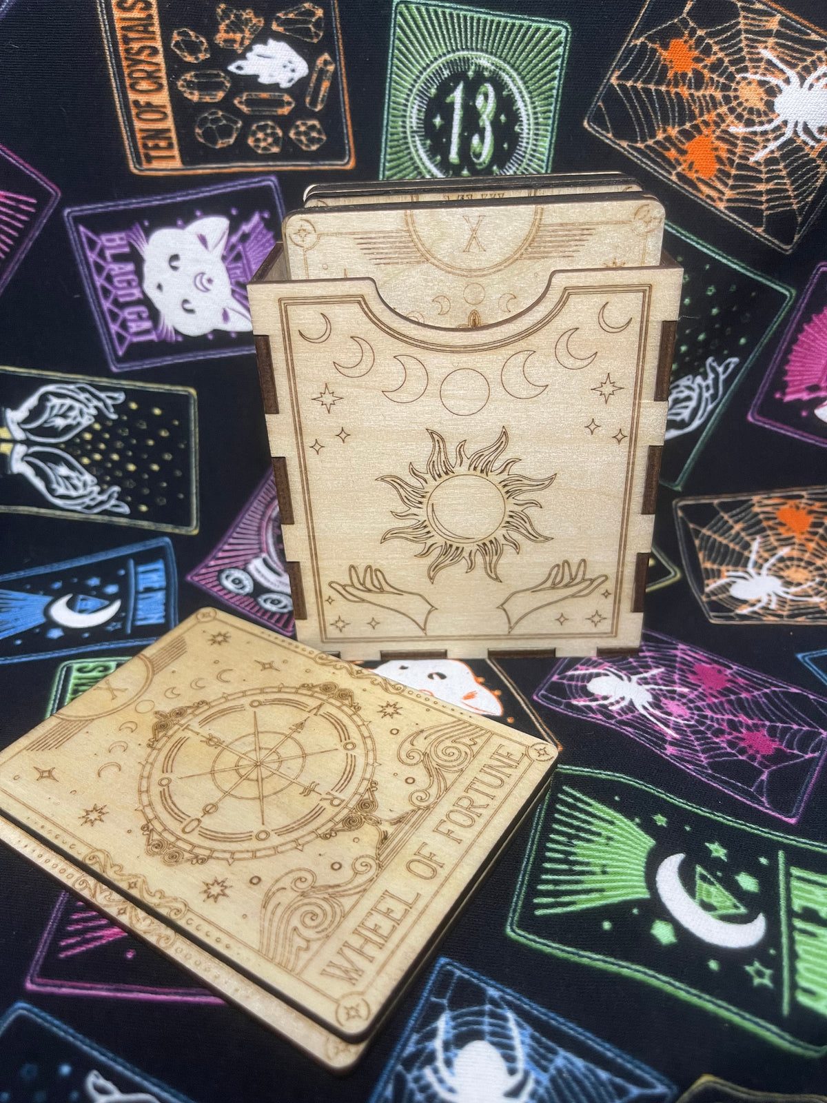 Wooden Tarot Coasters